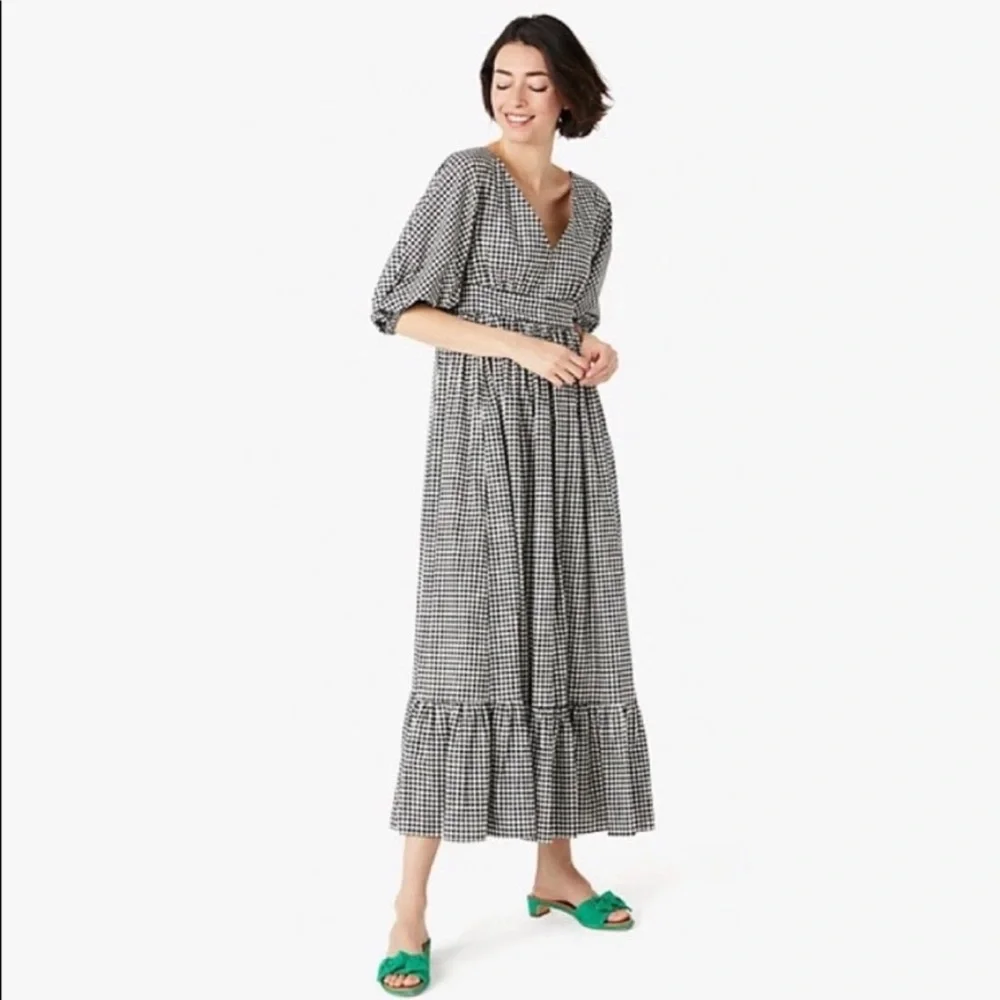 ♠️💃 kate spade NY Women’s Mini Gingham Bodega Mini Dress, - Picture 3 of 10